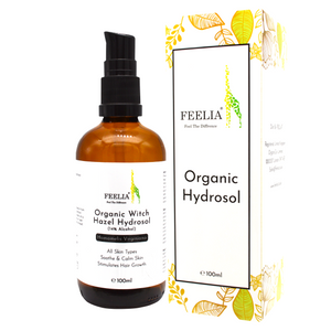 Organic Witch Hazel Hydrosol (14% Alcohol) - 100ml