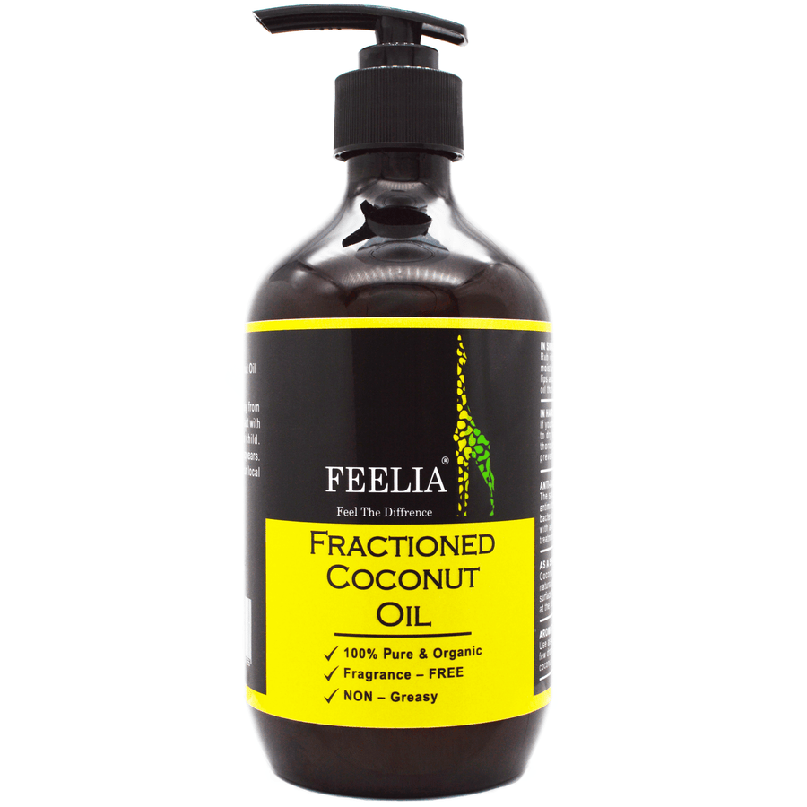 Organic Fractioned Coconut oil - Cold Pressed - Feelia