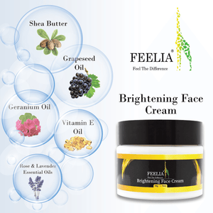 Natural braightening face cream 50g, ingredients