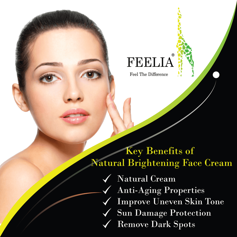 Natural Brightening Face Cream - 50g - Feelia