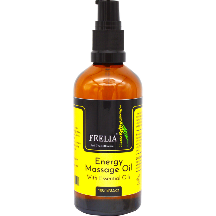 Energy Natural Massage Oil - 100ml - Feelia