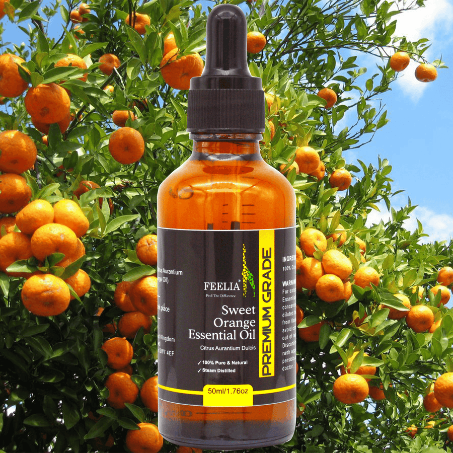 Orange (Sweet) Essential Oil in 10ml, 20ml, 50ml & 100ml