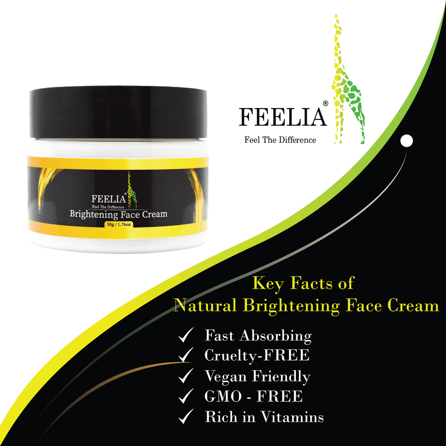 Natural Brightening Face Cream - 50g - Feelia